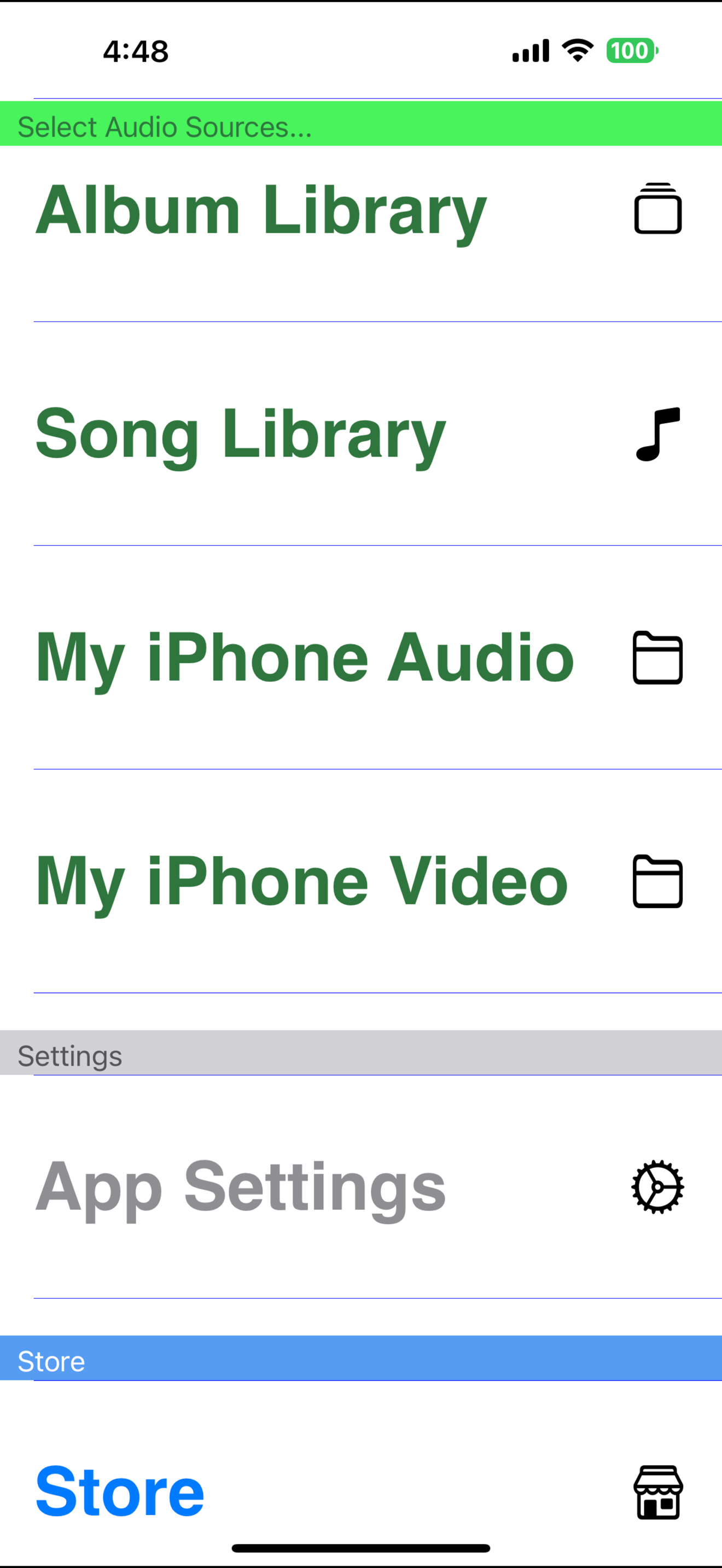 AudioFinder 스크린샷 1