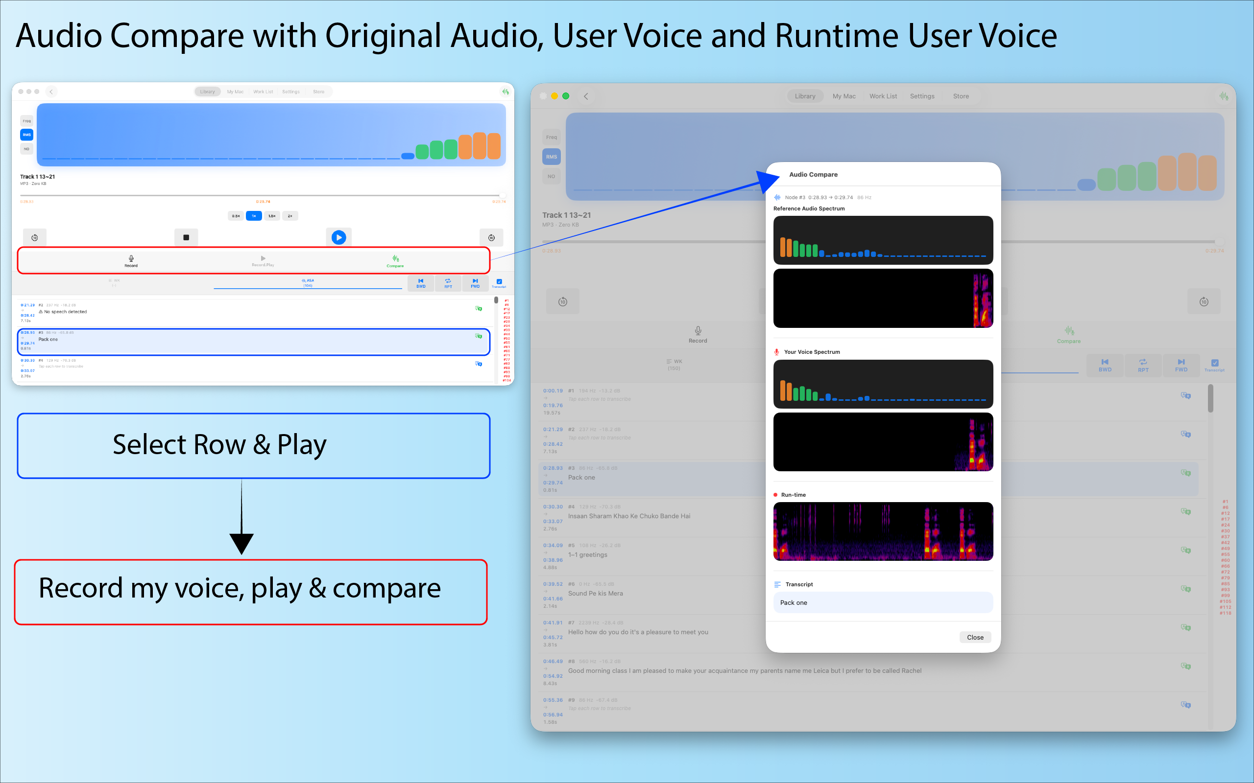 Audio Compare